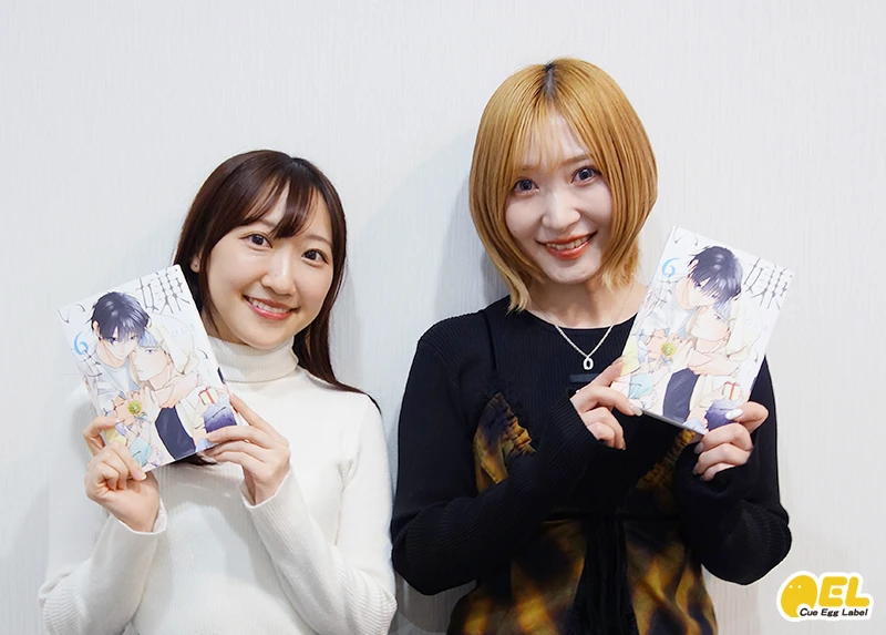 キャストインタビュー写真 白石晴香さん、森嶋優花さん