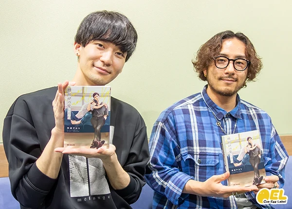 キャストインタビュー写真2 [大関役]坂田将吾さん、[有磨役]鈴木崚汰さん