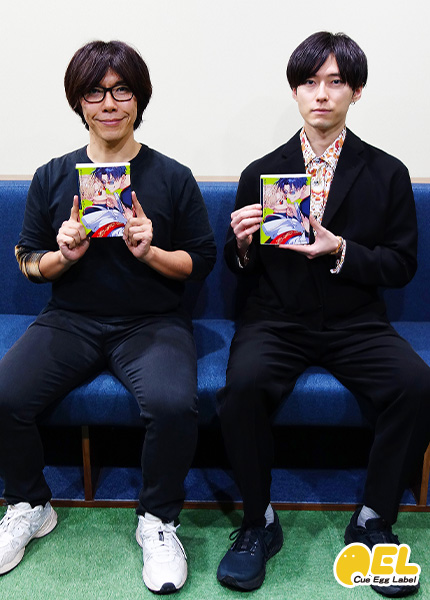 キャストインタビュー写真2 増田俊樹さん、佐藤拓也さん