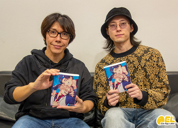 キャストインタビュー写真 佐藤拓也さん、増田俊樹さん