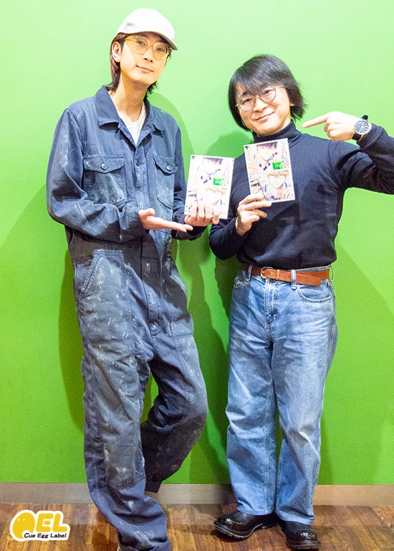 キャストインタビュー写真2 阿部 敦さん、江口拓也さん